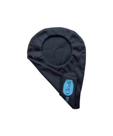 Stomacloak | Ostomy Bag Cover | for One Piece Pouches | Ileostomy, Urostomy, and Colostomy Bag Covers and Supplies | Odor Reducing (Black, 3.50 Regular) Black 3.50 Regular