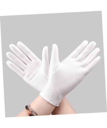 Healeved 3 Pairs for Jewelry Inspection Jewelry Etiquette Cotton Glove Jewelry Inspection Soft Stretchy Protective Formal Wear Work White Hand - Buy Online on GoSupps.com