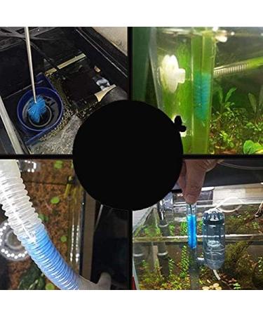 200cm Aquarium Cleaning Brush Set | Flexible Double Hose & Filter Tube Brush - Best Nylon Cleaner for Aquariums - Buy Online on GoSupps.com
