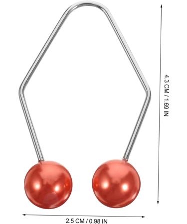 VINTORKY 1 Pair Dimple Trainer Double Chin Exerciser Facial Tools Tool Cheeks Clip Face Dimples Shaper Beauty Smile Exerciser Face Exerciser Metal Red Alloy Cosmetic Accessories 4.30X2.50X0.80CM Red - Buy Online on GoSupps.com