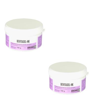 Selectavet Bevtisel HK for dogs and cats |Double pack |2 x 100 g |For full care with all B vitamins and iron |Supplementary feed in powder form
