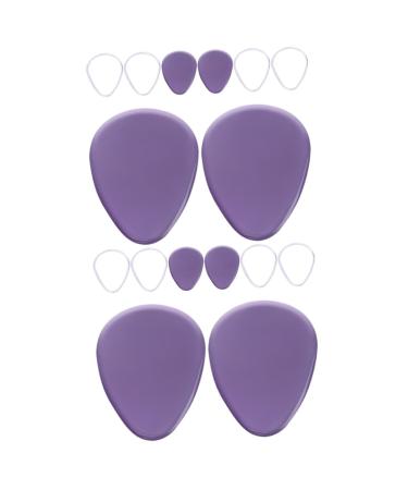 FOMIYES 8 Pairs Forefoot Pad Grinding at Will Anti-Slip Metatarsal Pads Comfortable High Heel Pads High Heels Forefoot Insoles Front Foot Pads High Heel Supply Soft Forefoot Pads
