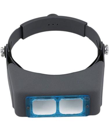 Magnifying 1pcs Double Lens Head-Mounted Headband Reading Magnifier Head Wearing Magnifying Glass Loupe 4 Magnifications Glasses Good Times - Buy Online on GoSupps.com