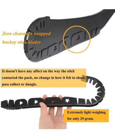 Auaurly Hockey Racket Cling Protection | Blade Covers for Off-Ice Training | 3-Piece Set - Best Hockey Gifts & Accessories - Buy Online on GoSupps.com