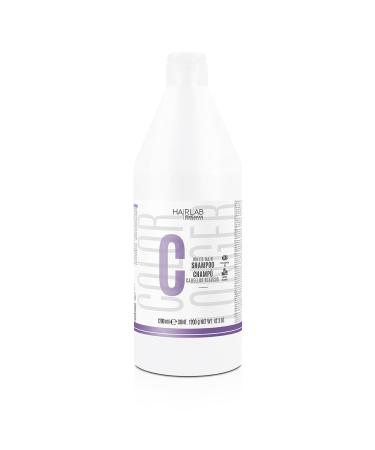 SALERM Hair Lab Shampoo for white and bleached hair 1200 ml removes yellow tones gives gray and blonde hair without parabens