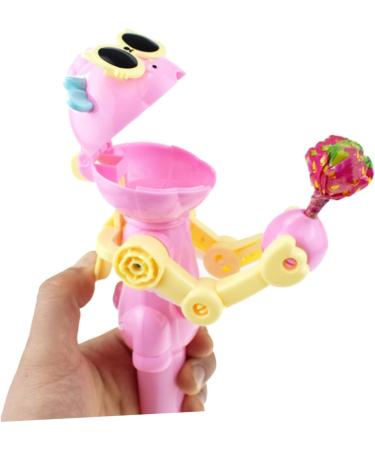 LALADEFIEE 6pcs Lollipop Robot Toy Lollipop Storage To-y Lollipop Case Holder Creative Eat Lollipop Ups Plastic - Buy Online on GoSupps.com