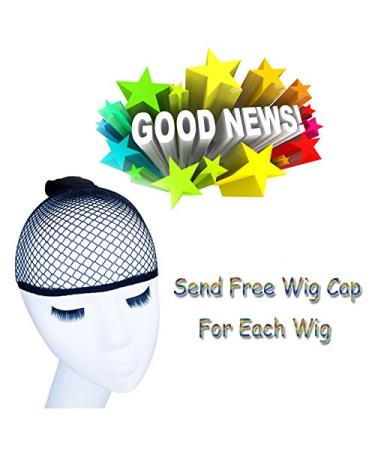 BeiSDWig Short Synthetic Wig for Women - Green | Natural Colored Hair with Bangs - Perfect for Black/White Women - Buy Online on GoSupps.com