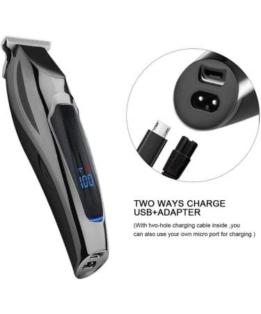 Professional Hair Clippers for Men - LCD Display Engraving & Oil Included | International Shipping Available - Buy Online on GoSupps.com