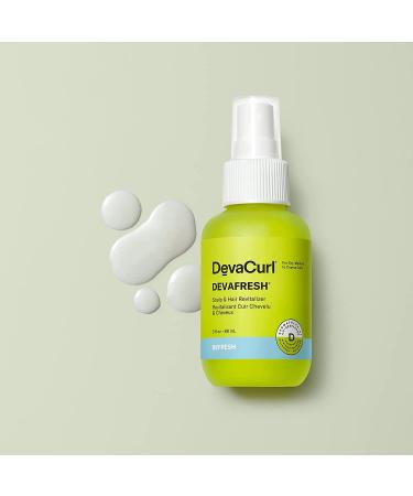 DevaCurl DevaFresh Scalp & Hair Revitalizer 3 fl. oz - Hydrate & Refresh Curly Hair | International Shipping Available - Buy Online on GoSupps.com
