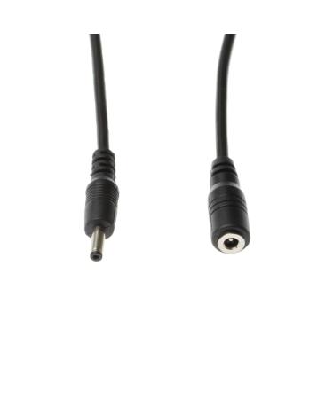Kingfisher Technology 3m Long Extension Cable - 2A Female to Male DC Plug for Lovehoney Travel Mini Magic Wand Massager - Charging Cable in Black - Buy Online on GoSupps.com