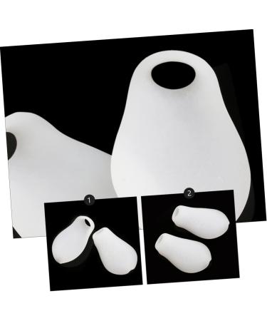 Little Toe Straightener & Protector Set for Hammer Toe - 3 Pairs | Bunionette Cushion Sleeve Included - Sebs P04 White - Buy Online on GoSupps.com