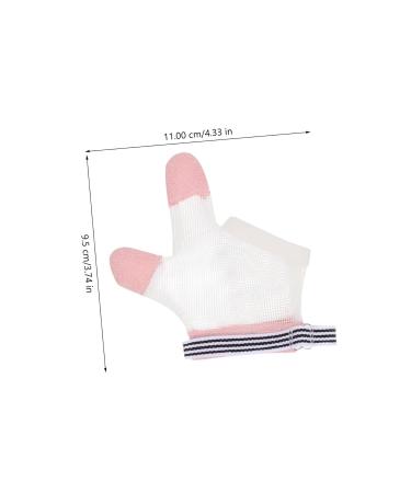 Ibasenice Children's Thumb Sucking Prevention Gloves - 10 Pairs of Ring-Boring Faustlings Soft Thumb Covers for Kids - Buy Online on GoSupps.com