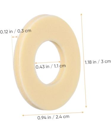 Ipetboom Sheets Latex Corn Stickers Corn Protector Self-Adhesive Feet Pad Cushions Feet Corn Stickers Toe Protector Corn Pads Toe Paste Toe Pads Feet Corn Cushion - Buy Online on GoSupps.com