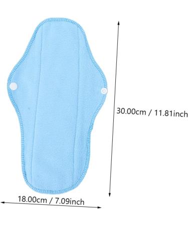 CLISPEED Women's Suit Set: 6Pcs Polar Fleece Washable Sanitary Napkins & Bag - Eco-Friendly & Convenient - Buy Online on GoSupps.com