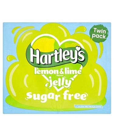Sugar Free Lemon & Lime Jelly Crystals 23G From Hartley