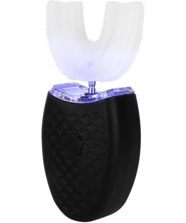 U-Shaped Electric Toothbrush for Kids & Adults | Soft Brush Hair Automatic Cleaning | Mouth Care Tool in Black - Buy Online on GoSupps.com