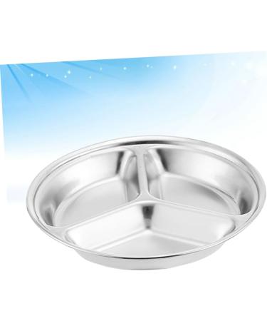 Milisten 3pcs Seasoning Sauce Dishes Stainless Traveling Olive Dipping Dishes Trip Food Sauce Dish Wasabi Mustard Flavor Dish Snack Plates Restaurants Seasoning Bowl Seasoning Dish Grid Mx3pcs Silverx3pcs - Buy Online on GoSupps.com