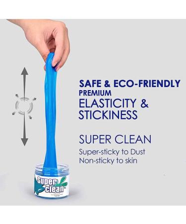 2Pcs Cleaning Putty Gel for Car Interior Keyboard Vent Dust Removal Home Putty Duster Cleaner - Buy Online on GoSupps.com