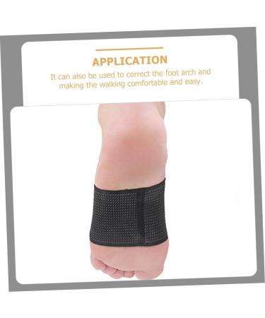 FRCOLOR Plantar Support Belt - Arch Support High Pad for Basketball & Badminton | Washable Metatarsal Foot Support for Men & Women - 2pcs Set - Buy Online on GoSupps.com