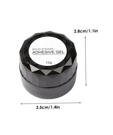Nail Rhinestone Glue Press on Nails Tips Solid Patch Gel Glue Manicure Gel Glue 10g - Buy Online on GoSupps.com