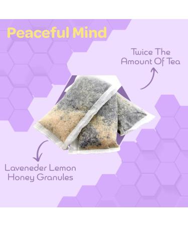 True Honey Lavender Lemonade Tea Bags - Organic Chamomile Tea with Honey Crystals for Relaxation and Stress Relief - Caffeine-Free Herbal Tea Sachets - 24 Count - Buy Online on GoSupps.com