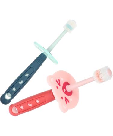 Tovinanna 8 STK Baby Toothbrush Set - Ultra-Soft Travel Toothbrushes for Infants | Ideal Household Oral Care & Cleaning Products - Buy Online on GoSupps.com