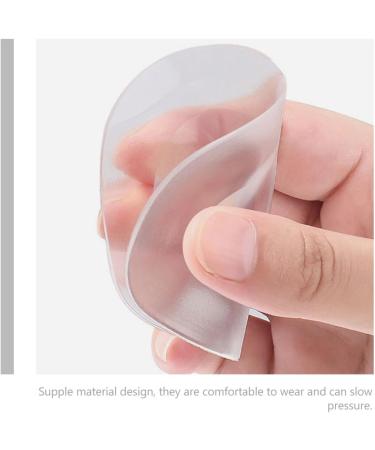 6 Pairs Forefoot Pad High Heel Inserts - Metatarsal Support Reusable Non-Slip Flannel Cushions for Pain Relief - Assorted Colors - Buy Online on GoSupps.com