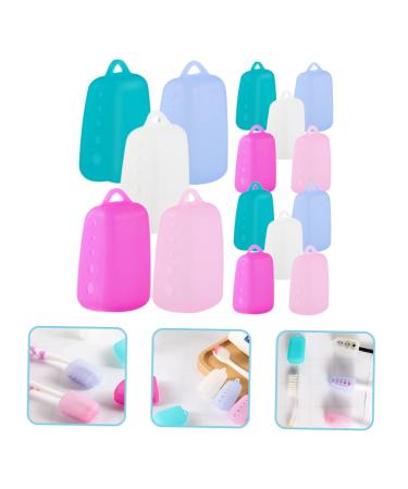 FRCOLOR 30 Pcs Travel Toothbrush Covers - Portable Food Grade Silicone Caps for Universal Electric Toothbrushes - Buy Online on GoSupps.com