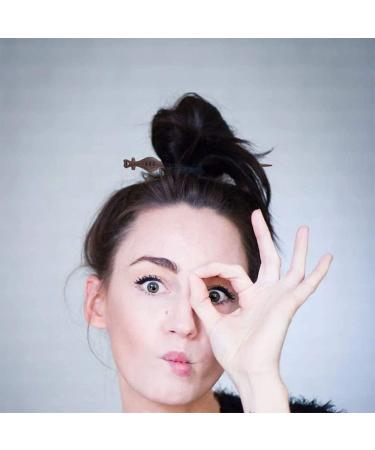 6 Vintage Chinese Wood Hair Sticks - Traditional Women's Hairpins & Clips - Elegant Accessories for Girls - Buy Online on GoSupps.com