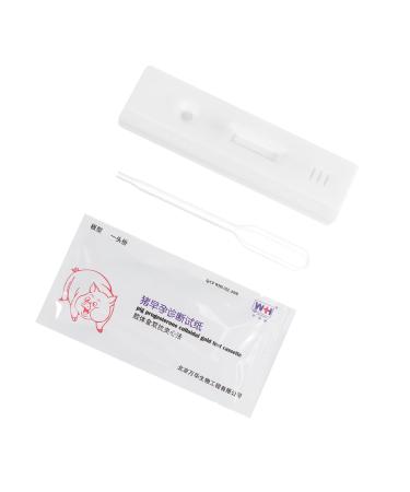 Minkissy 2st pregnant tester test pregnancy test pregnancy test aquarium with a transparent wall pregnancy test strips for pigs tool animal cattle supply farm-test tool sau 1 piece (1 Pack)