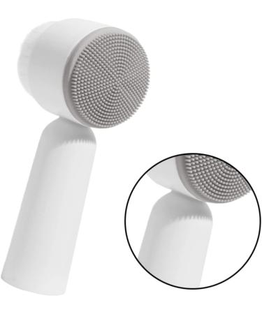 MAGICLULU Face Pore Facial Brush Cleaning Cleansing Brush Brush Face Cleansing Brush Facial Exfoliator Scrubber Brush Face Washing Brush Handheld Brush Face Brush Manual 5.5X12.5cm Grey - Buy Online on GoSupps.com