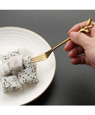 Fruit Forks Dinner Forks Stainless Steel ForksKitchen Utensils Buffet Cooking Tools with 20pcs Flatware Fruit Fork and 1pcs Food Clip Dessert Fork Kitchen Tableware - Buy Online on GoSupps.com