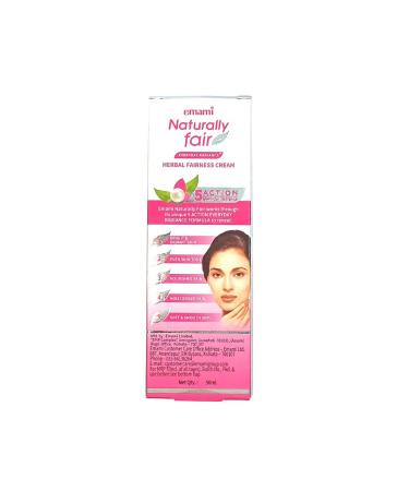 Emami Naturally Fair Everyday Radiance Herbal Fairness Cream 50ml - Pack of Two | International Shipping Available - Buy Online on GoSupps.com