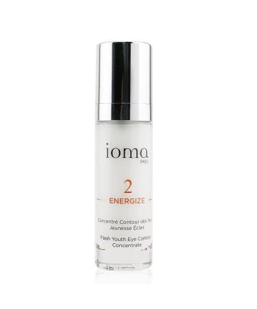 IOMA Paris - ENERGIZE Flash Youth Eye Contour Care - Eye Concentrate Brightens Skin Tone and Erases Fine Lines Eye Cream for Dark Circles & Puffiness (30 ml)