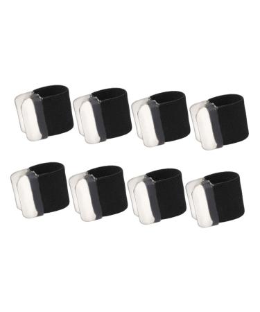 FRCOLOR 16 Pairs Bunion Separators - Flexible Orthopaedic Spacers for Men & Women - Reusable Bunion Spreaders in Black - 2.5x1.9cm - Buy Online on GoSupps.com