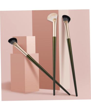 CANIGHT 4pcs Nose Shadow Brush Angled Cosmetic Brush Eyeshadow Brush Small Concealer Brush Artificial Fiber - Buy Online on GoSupps.com