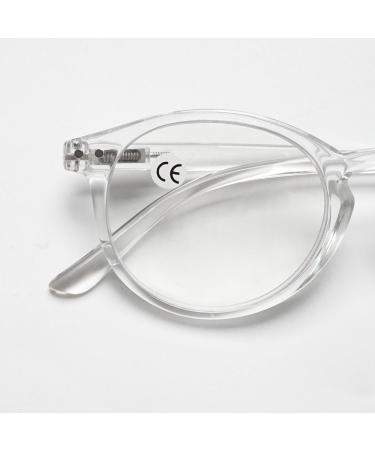 MAGIMODAC Women's Computer Reading Glasses - Oval Light Filter Brille Visual Aid with 3.0 Dioptres - Perfect for Eye Comfort & Style - Buy Online on GoSupps.com