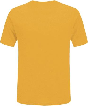 Elegant Oversize Bee Print Summer Blouse for Women | Casual Short Sleeve T-Shirt - Lightweight Yellow Top - Buy Online on GoSupps.com