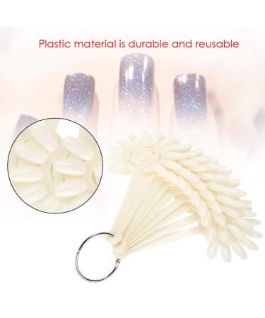 Buy Dekaim 120pcs False Nail Tips - Nail Art Practice Stick Palette for Gel Manicure - International Shipping Available - Buy Online on GoSupps.com