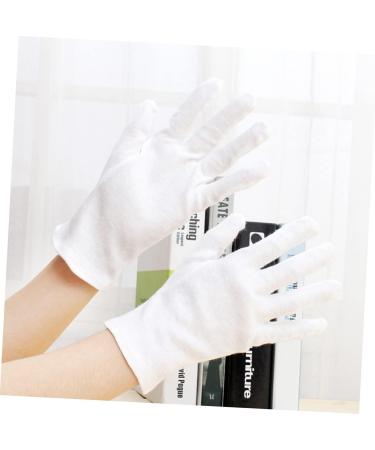 Gatuida 36 Pairs Anti-Spitting Work Cosmetic Moisturizing Coin Cotton Work Cotton Working Spa Wen Wan White Labor Protection Cotton - Buy Online on GoSupps.com