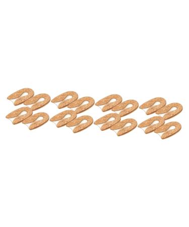 8 Pairs Transparent Heel Pad Reusable Heel Cushion Shoe Accessories Boost Insole Men Heel Pad Silicone Heel Pads for Women Silicone Heel Cushion Silicon Heel Protectors
