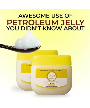 ICAN LONDON MUSK 100% PURE PETROLEUM JELLY368G - Buy Online on GoSupps.com
