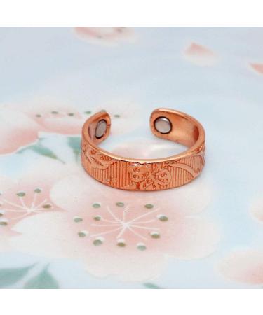 Shop LONGRN Magnetic Copper Ring for Arthritis Relief - Adjustable Size for Women | International Shipping Available - Buy Online on GoSupps.com