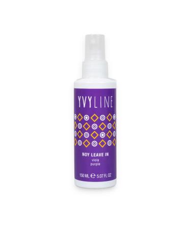 YVYLINE After-Yellow Toner for Blonde and White Hair Counteracts Yellow Tones Anti-Yellowing Hair Balm Professional Hair Conditioner Silky and Luminous Effect Made in Italy 150 ml