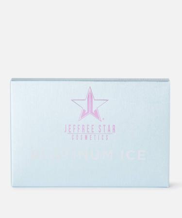 Jeffree Star Platinum Ice Skin Frost Pro Palette - Holiday Glitter Collection - Buy Online on GoSupps.com