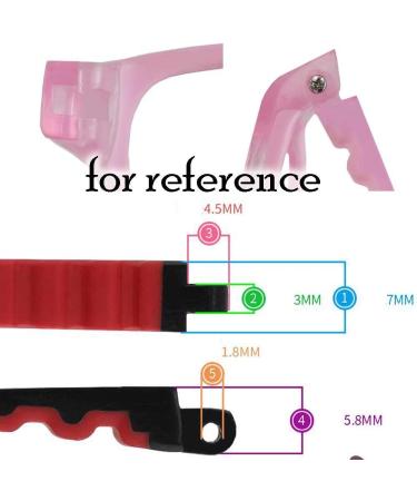 Buy Purple Pink Silicone Eyeglass Legs & Ear Hook Holders - Replacement Temples for Kids | International Shipping - Buy Online on GoSupps.com