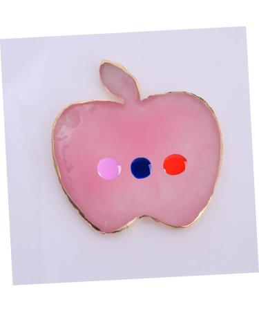 Didiseaon 1Pc Manicure Palette Nail Art Palettes Color Mixing Pigment Foundation Nail Polish Mixing Color Mix Palette Nail Painting Nail Polish Mixing Plate Pink Painted Props - Buy Online on GoSupps.com
