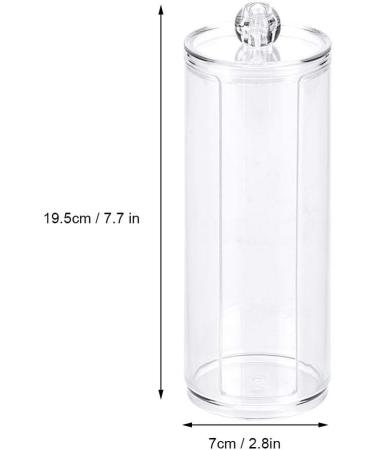 Uxsiya Cotton Pad Organizer - Transparent Acrylic Dispenser for Makeup | Stylish & Durable Cotton Pad Case - Buy Online on GoSupps.com