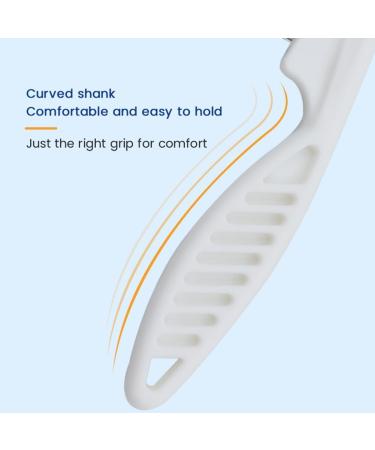3PCS Flea Comb-Flea Removal Grooming Comb Fine Tooth Comb Steel Comb for Cats Dogs Rabbits.Effective against Fleas Nits Biting Ticks Flea Dirt Ectoparasites Remove Float Hair Tear Marks(White) - Buy Online on GoSupps.com