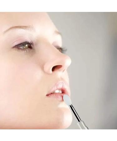 TEONEI Mini Silicone Lip Brush Set - 6Pcs | Lipstick Applicator & Makeup Brushes - Buy Online on GoSupps.com